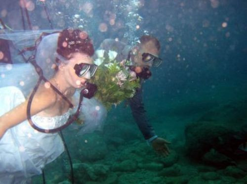 Su altında romantizm  - Resim: 1