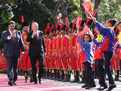 Cumhurbaşkanı Erdoğan, Venezuela Miraflores Sarayı’nda - Resim: 1