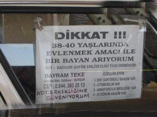 Yurdum insanı böyle ilan veriyor! - Resim: 3