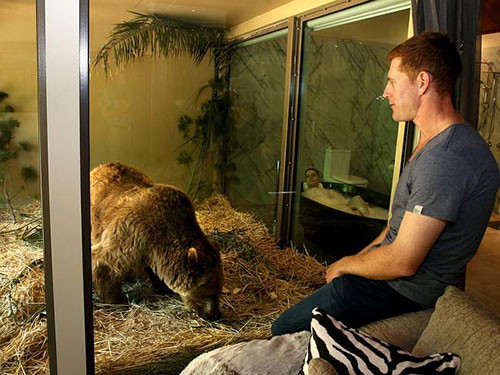 Hayvanat Bahçesinde otel açıldı - Resim: 1