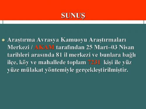 Bugün seçim olsa (Avrasya - Mart) - Resim: 2