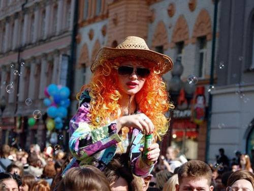 Rusya'da köpük festivali - Resim: 1