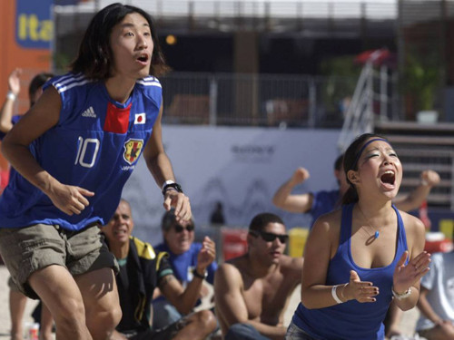 Dünya kupasında taraftarlar çıldırdı - Resim: 4