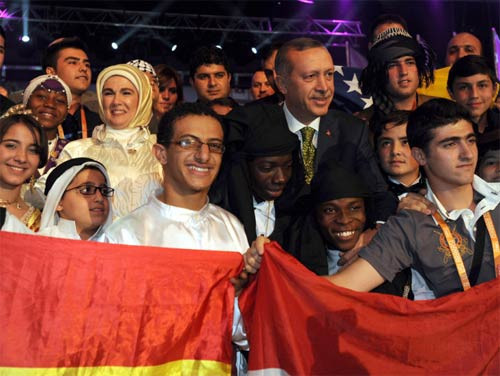 Erdoğan Türkçe Olimpiyatları'nda - Resim: 1