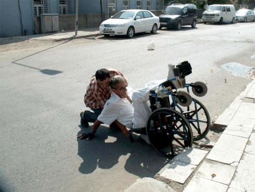 Engelliye engel olan yollar - Resim: 1