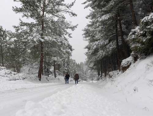 Kar Türkiye'yi vurdu geçti! En ilginç kar manzaraları - Resim: 1