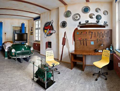 Otomobil meraklıları için cennet gibi bir otel - Resim: 2