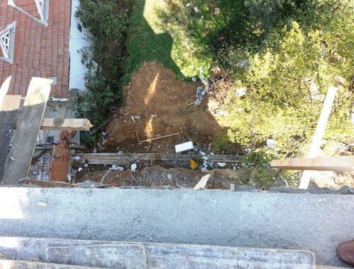 4. kattan düşen işçi demirlere çakıldı! - Resim: 2