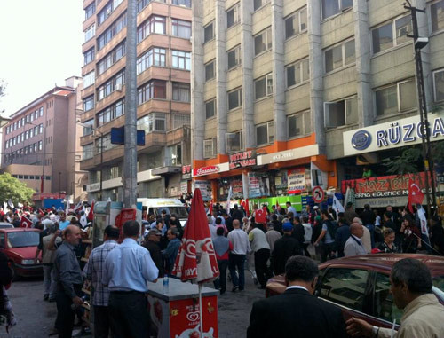 Ankara'da gergin yürüyüş! - Resim: 3