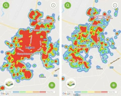 Batman'da koronavirüs vaka sayısı artıyor! Harika kırmızı oldu - Resim: 1
