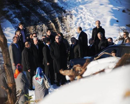 Erdoğan zorlu Rize yollarında - Resim: 4