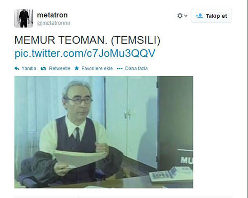 Sosyal medyayı sallayan 'memur Teoman' capsleri - Resim: 2