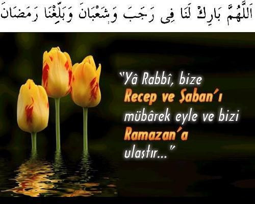 3 aylar mesajları resimli 2020 Recep ayı kutlama sözleri hadisli - Resim: 2