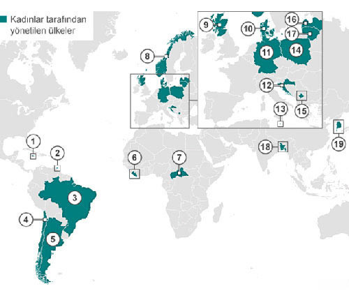 Dünyayı yöneten kadınlar - Resim: 1