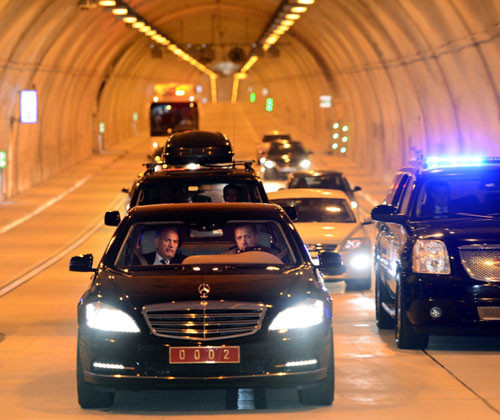 Erdoğan 1 saatlik yolu 5 dakikada aldı - Resim: 4