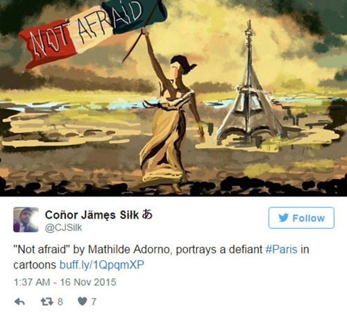 Dünyanın dört bir yanından Paris saldırısı karikatürleri - Resim: 3