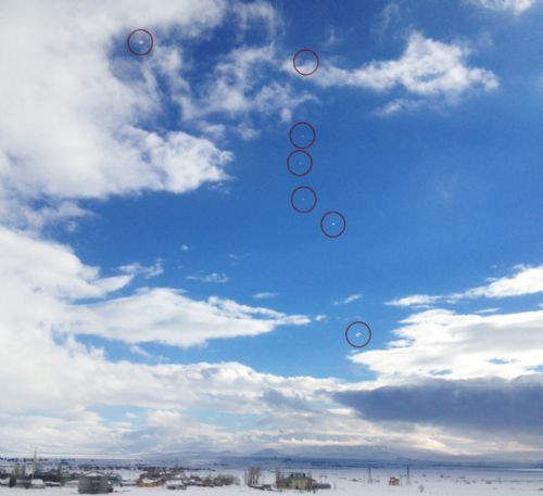En net UFO görüntüsü Ağrı'dan! - Resim: 1