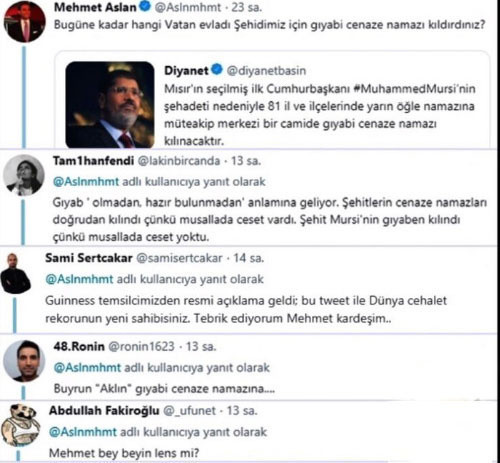 İYİ Partili Mehmet Aslan'ın Mursi paylaşımı fena alay konusu oldu - Resim: 0
