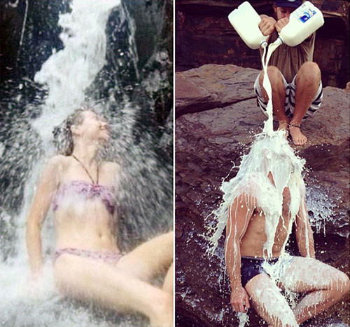 O fotoğraflarla böyle dalga geçti - Resim: 2