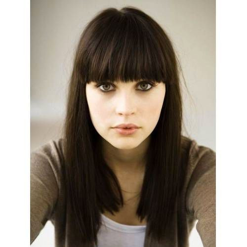 Evde kahkül nasıl kesilir yüz şekline göre kahkül modelleri - Resim: 3