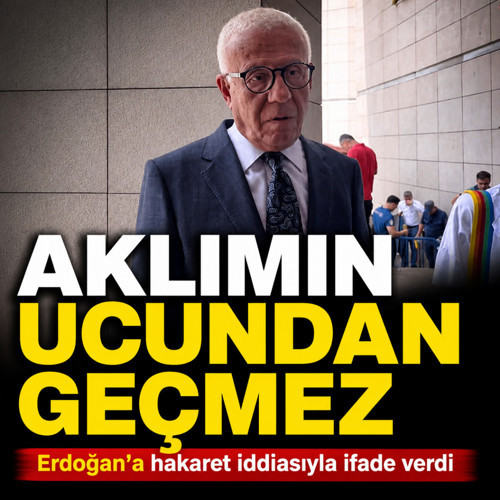 Ertuğrul Özkök "Cumhurbaşkanına hakaret" suçundan ifade verdi