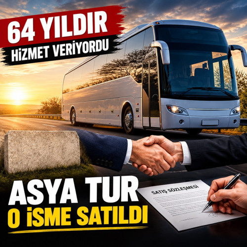 Türkiye'nin 64 yıllık otobüs firmasıydı! Asya tur satıldı...