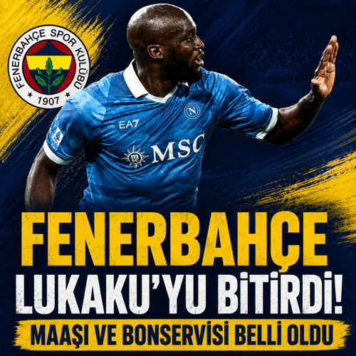 Fenerbahçe’de Lukaku bombası: Anlaşma sağlandı