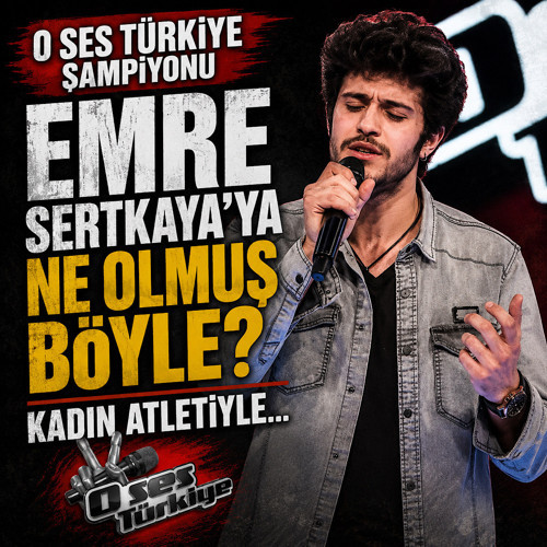 O Ses Türkiye şampiyonu Emre Sertkaya'ya ne olmuş böyle? Kadın atletiyle...
