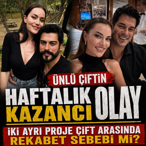 Ünlü çiftin haftalık kazancı olay! Kaşeleri arasındaki fark rekabete mi neden oldu?