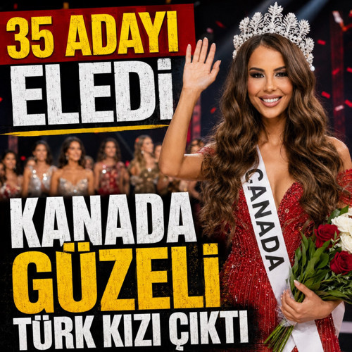 35 adayı eledi! Kanada güzeli Türk kızı Aslıhan Morali oldu...
