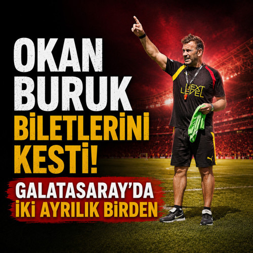 Okan Buruk biletlerini kesti! Galatasaray'da iki ayrılık birden