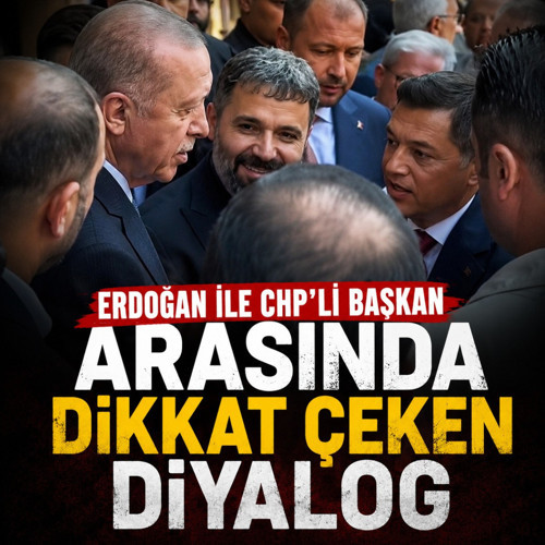 Cumhurbaşkanı Erdoğan ile CHP'li Marmaris Belediye Başkanı arasında dikkat çeken diyalog