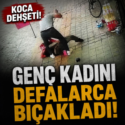 Kütahya'da koca dehşeti! Genç kadını ekmek bıçağıyla defalarca bıçakladı