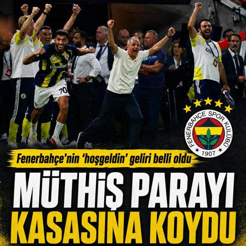 Fenerbahçe'nin "hoşgeldin" geliri belli oldu Galatasaray'dan fazla para alacak