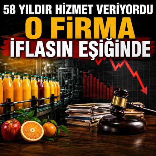 Yarım asırı aşkın meyve suyu üretiyordu! O firma iflasın eşiğinde