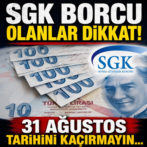 SGK borcu olanlar dikkat! 131 milyarlık borç taksite bağlandı