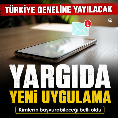 Alo Adalet 135 hattı uygulaması başlıyor kimlerin başvurabileceği belli oldu