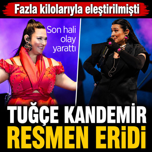 Fazla kilolarıyla eleştirilmişti! Tuğçe Kandemir'in son haline bakın: İğneden ipliğe döndü