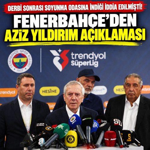 Fenerbahçe’den Aziz Yıldırım iddialarına yalanlama
