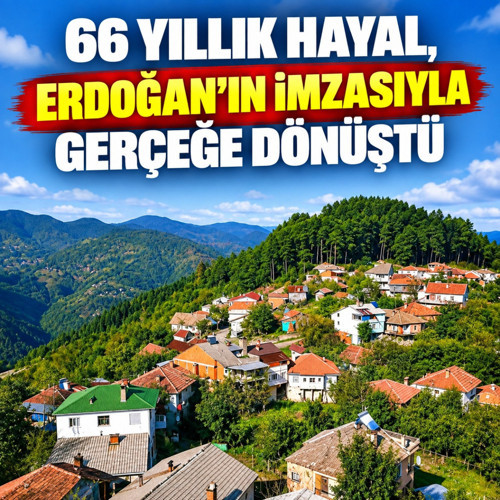 Bartın Kumluca’nın 66 yıllık hayali gerçek oldu