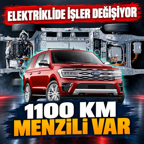 Menzili 1100 km olacak elektrikli araç geliyor Hyundai ve Ford'un EREV planı