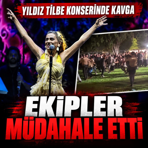 Yıldız Tilbe konserinde yürekler ağza geldi! İzleyiciler arasında kavga çıkınca...
