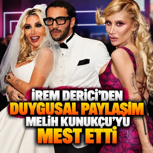İrem Derici'den aşk dolu paylaşım! Melih Kunukçu'yu mest etti...
