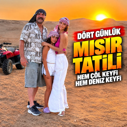 Mısır'da dolu dolu tatil! “Neler neler sığdırdık bilseniz” notuyla paylaştı