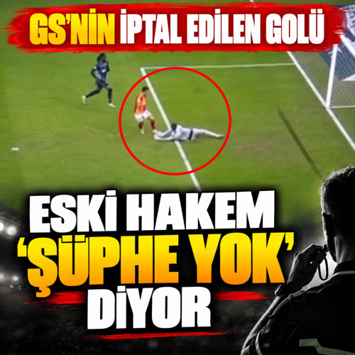 Galatasaray'ın iptal edilen golünü trio programında eski hakemler yorumladı