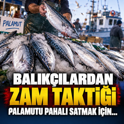 Balıkçılardan suni zam taktiği! Palamutu pahalı satmak için o yöntemi buldular