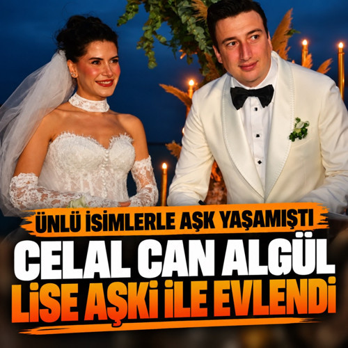 Celal Can Algül lise aşkına döndü! Görkemli düğün...