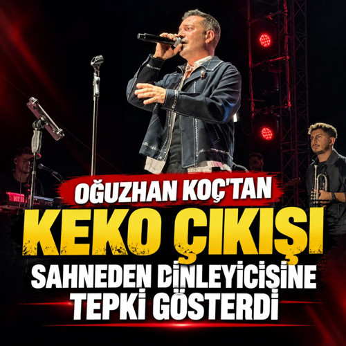 Oğuzhan Koç'tan dinleyicisine tepki! "Sen buranın ağası mısın?"