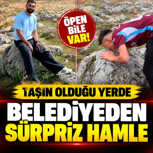 Ziyaretçi akınına uğradı! Muhammed Salah'ın fotoğraf çektirdiği taşın yanına bank konuldu