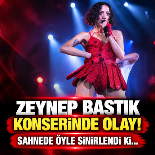 Zeynep Bastık'ı konserde sinirlendiren soru! Arbede çıkınca...